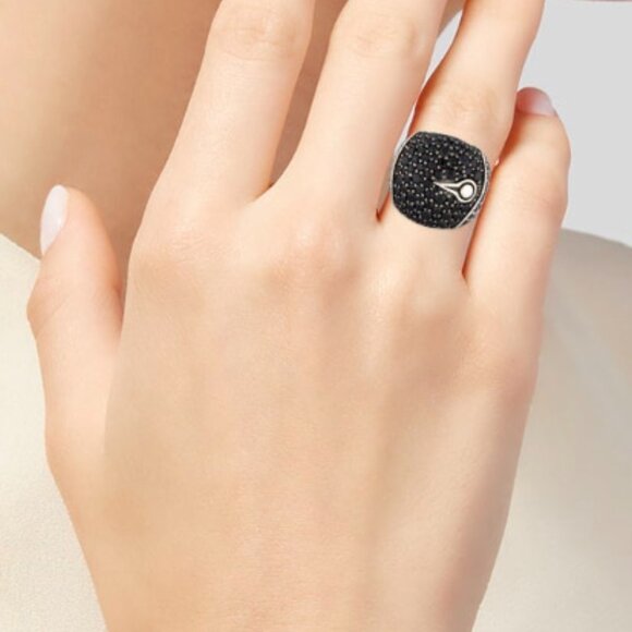 JOHN HARDY STERLING SILVER 925 SAPPHIRE BAMBOO LAVA DOME RING - Picture 9 of 9